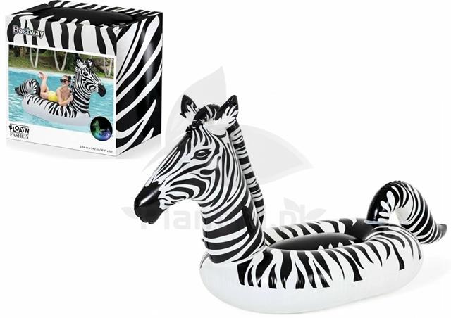 BESTWAY MATERAC ZEBRA 254X142CM ŚW.LED 41406