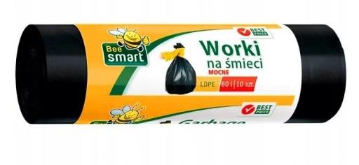 worki na śmieci 60l/10 bee smart paclan /36/