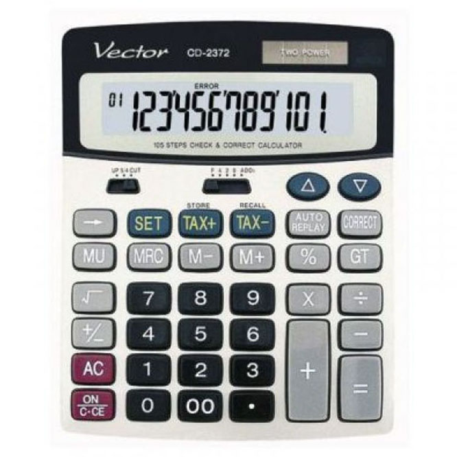 KALKULATOR VECTOR CD-2372