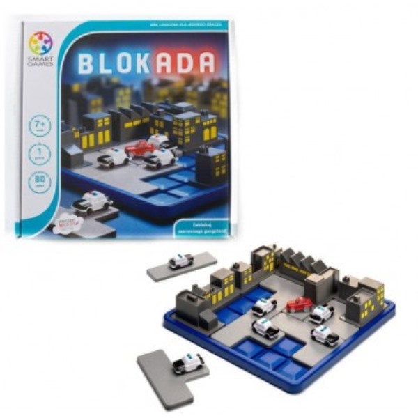 smart games-blokada -road block 7+      sg 035