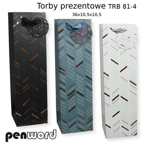 torba ozdobna 36*10,5*10,5 trb 81-4     butelka psh /12/