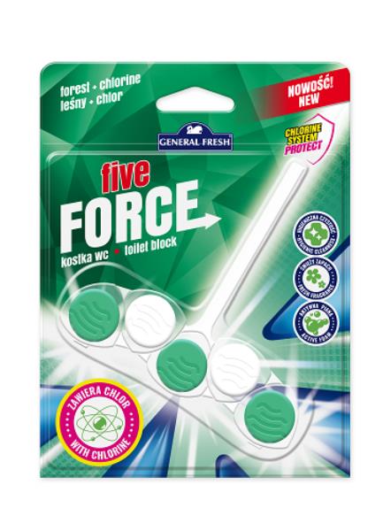 gf kostka five force d/wc las z chlorem 50g. pol-hun