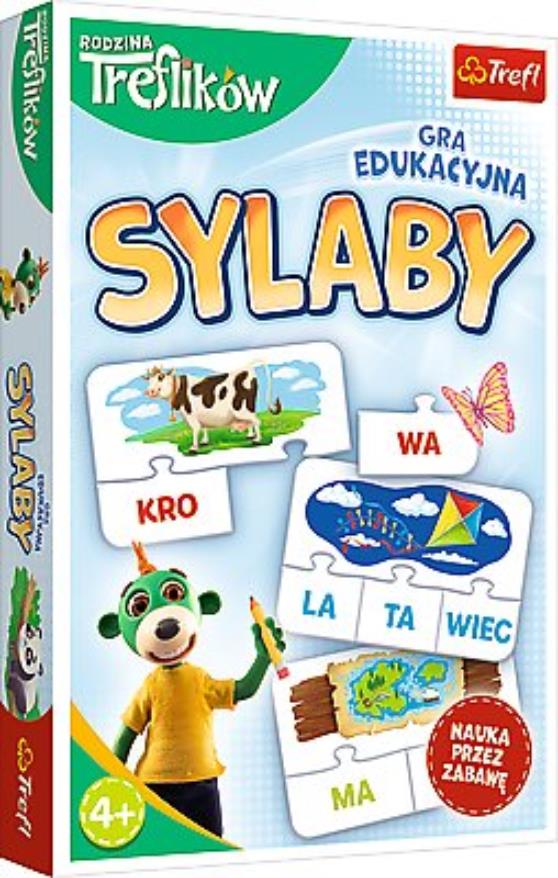 trefl gra sylaby edukacyjna rodzina treflików 02258