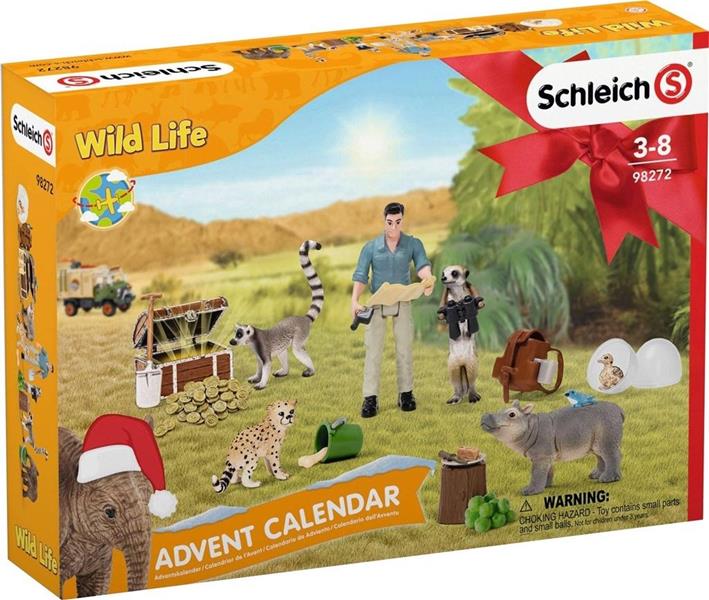 schleich kalendarz adwentowy wild life 2021 98272