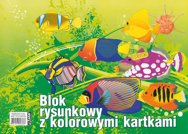 poligraf blok rysunkowy a3 20k. kolor /10/