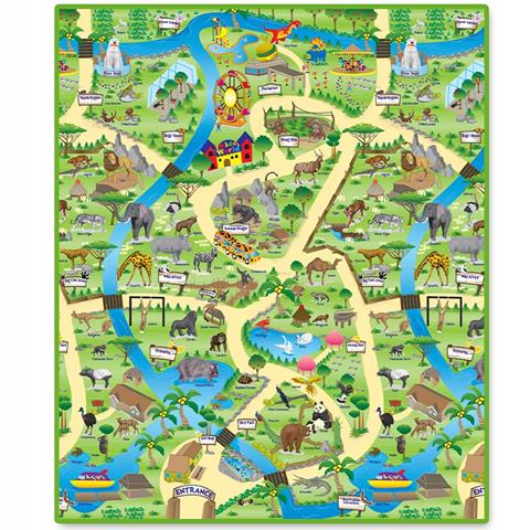 smily play mata-zoo 100x120cm sp84517