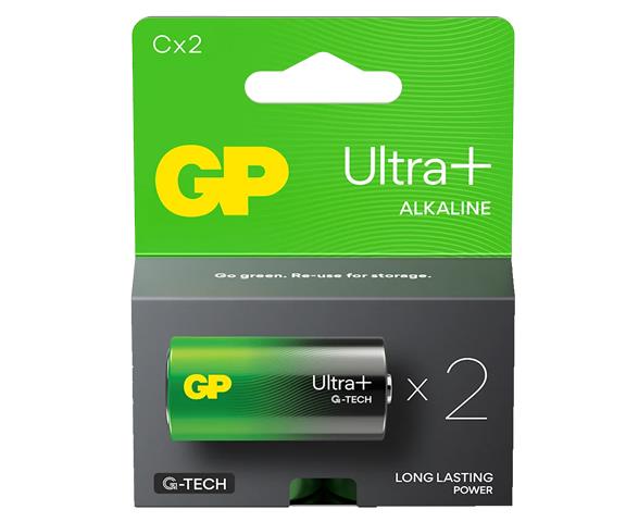 GP BATERIA R14 ALKAICZNA ULTRA + G-TECH /2/ /20/