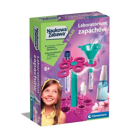 clementoni naukowa zabawa mini laboratorium zapachów 50867