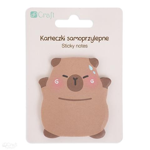 DP CRAFT KARTECZKI SAMOPRZELEPNE 6,2*6CM30 KARTEK KAPIBARA DPCA-020