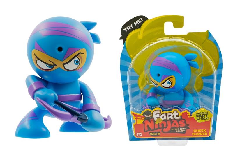 fart ninjas figurka z dźwiękiem cheek burner 70696