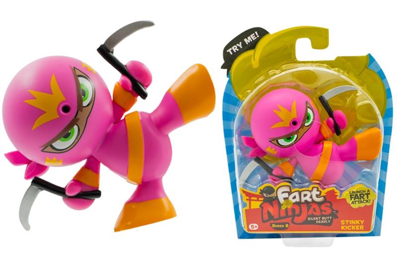 fart ninjas figurka z dźwiękiem stinky kicker 70700