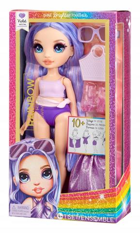 rainbow high swim & style doll violet willow 507314 mga
