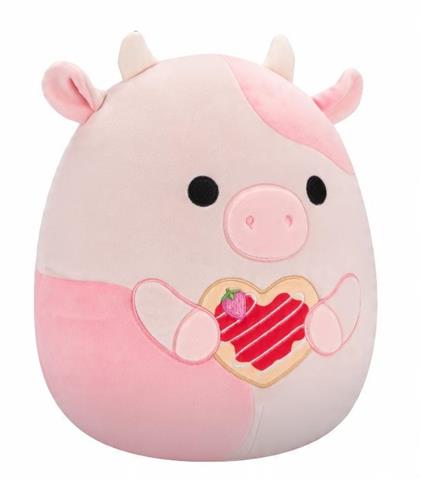 SQUISHMALLOWS MASKOTKA PLUSZOWA 30CM LOVE KROWA RESHMA 01256  ORBICO