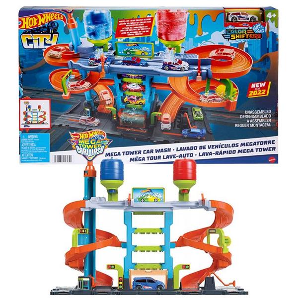 hot wheels city zakręcona megamyjnia hdp05 mattel