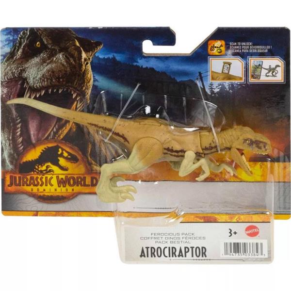 mattel jurassic world figurka atrociraptor hdx30