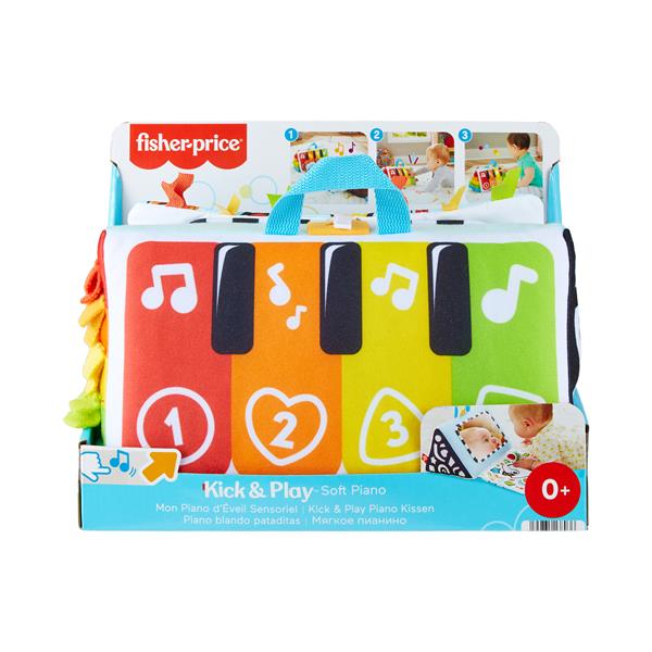 fisher price miękkie pianinko światło i muzyka hnd54 mattel