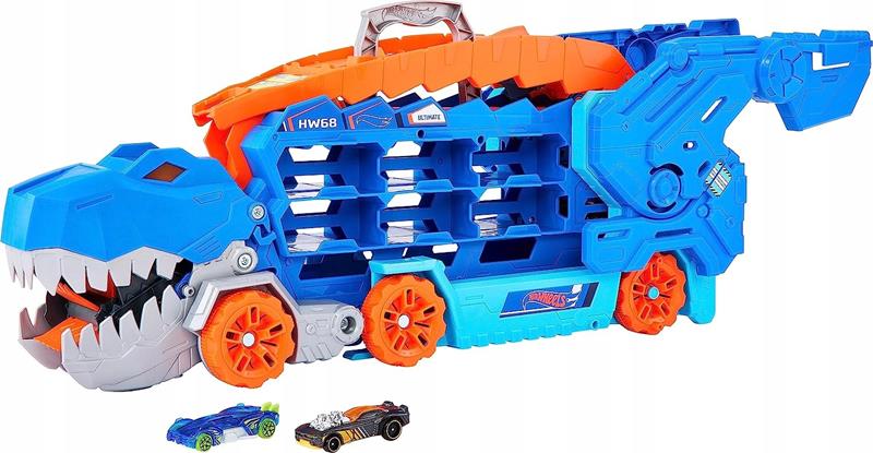 hot wheels city mega transporter t-rexa hng50  mattel