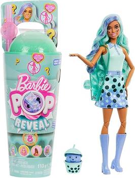 mattel barbie pop reveal lalka zielona herbata bubble htj21