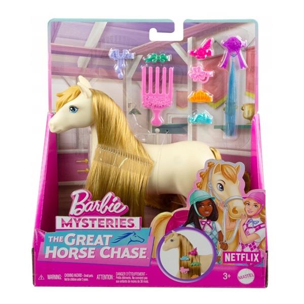 mattel barbie mysteries kucyk pony z akcesoriami hxj29