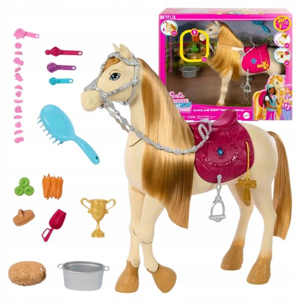 mattel barbie mysteries tańczący koń interaktywny hxj42