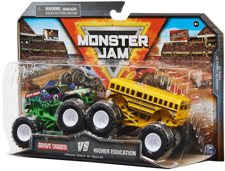 spin master monster jam auto 1:64 2-pak 20136978