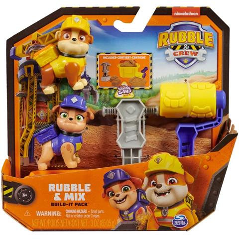 spin master psi patrol rubble i jego ekipa dwupak figurek rubble i mix