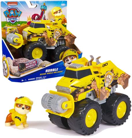 spin master psi patrol rescue wheels pojazd z figurką rubble