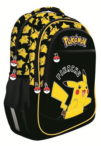MAJEWSKI PLECAK 4-KOMOROWY POKEMON BPL-59