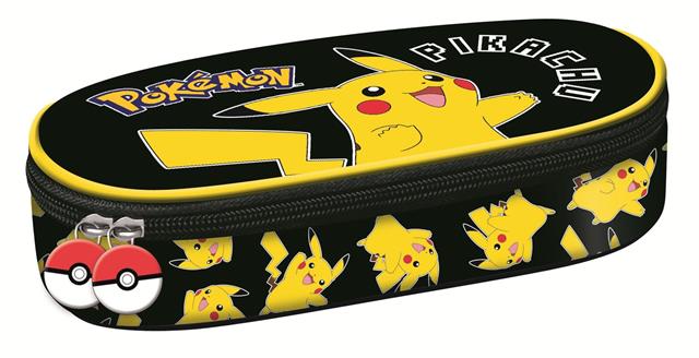 MAJEWSKI PIÓRNIK SASZETKA USZTYWNIONA Z WEWNĘTRZNĄ KLAPKĄ POKEMON PCL-01