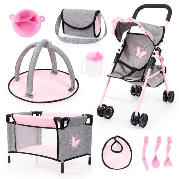 bayer wózek buggy set spacerówka szary 21533ab