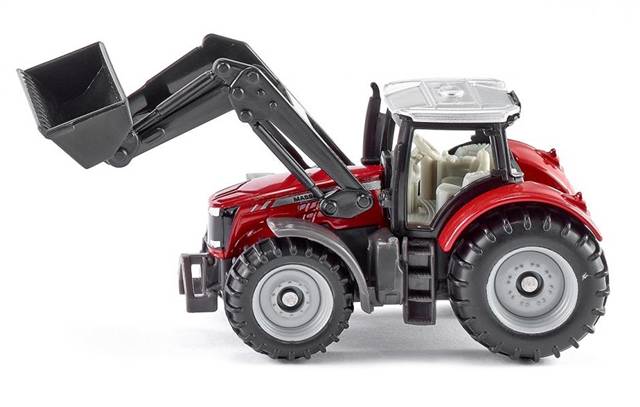 siku 1484 traktor massey ferguson z przednią ładowarką                          trefl