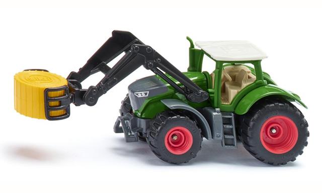 siku 1539 traktor fendt z chwytakiem do bel trefl