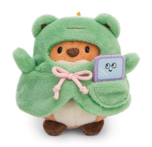 NICI MYMOCHI PRZYTULANKA LIS GEEKS Z KOSTIUMEM ŻABY I GRĄ VIDEO 8CM