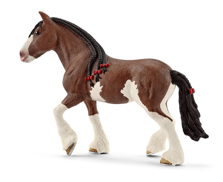 schleich klacz rasy clydesdale 13809  tm toys