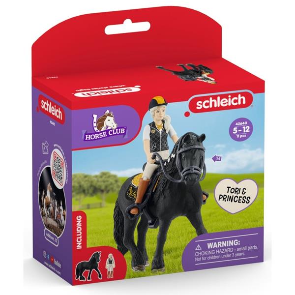 schleich horse club tori i księżniczka 42640 20081 tm toys