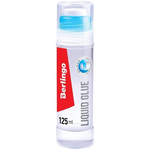 BERLINGO KLEJ LIQUID GLUE 125 ML. Z APLIKATOREM SILIKONOWYM CDC 06125 /12/