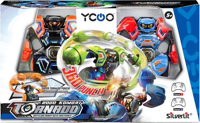 robo kombat tornado 2-pak silverlit dumel si86884