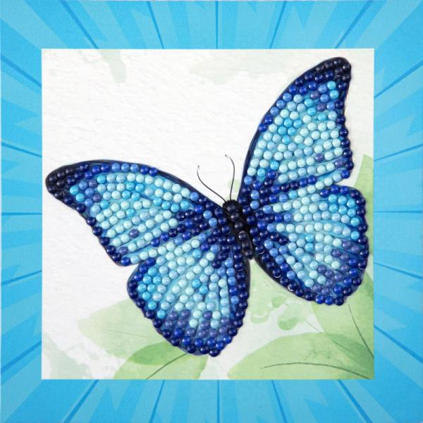 diamond dotz blue butterfly diamentowa mozaika motyl dtz5004