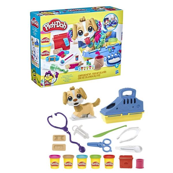 hasbro play-doh zestaw wizyta u weterynarza f3636