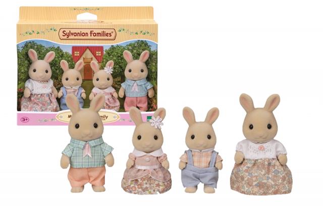 sylvanian family rodzina biszkoptowych królików 5706