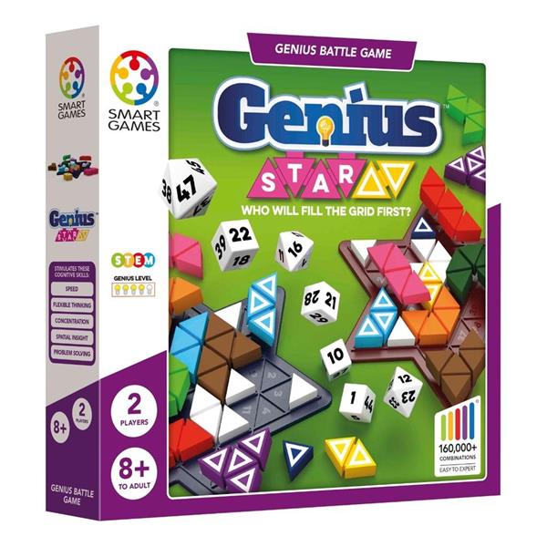 smart games-genius star 8+            sghp002 iuvi games