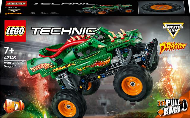 lego technic monster jam dragon 41149