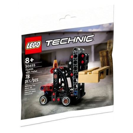 lego technic wózek widłowy z paletą 30655 saszetka