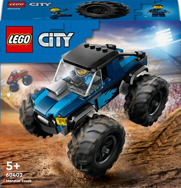 lego city niebieski monster truck 60402