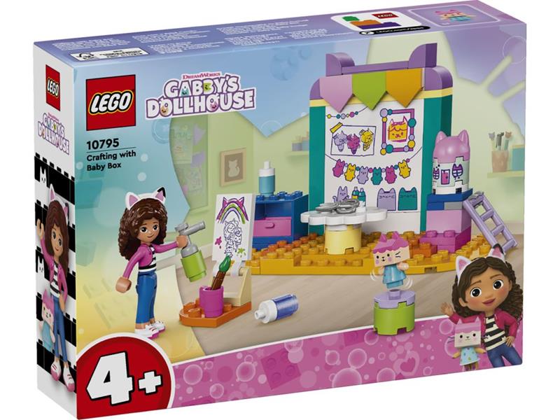 lego koci domek gabi prace ręczne 10795