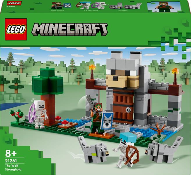 lego minecraft wilcza twierdza 21261