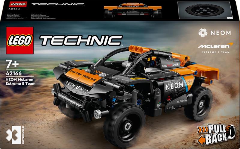 lego technic neom mclaren extreme e team 42166