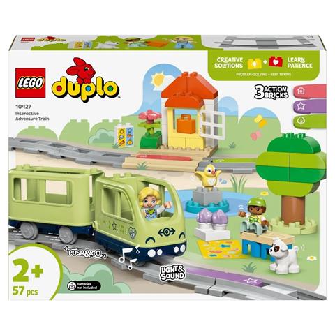 lego duplo town przygoda z interaktywnym pociągiem 10427