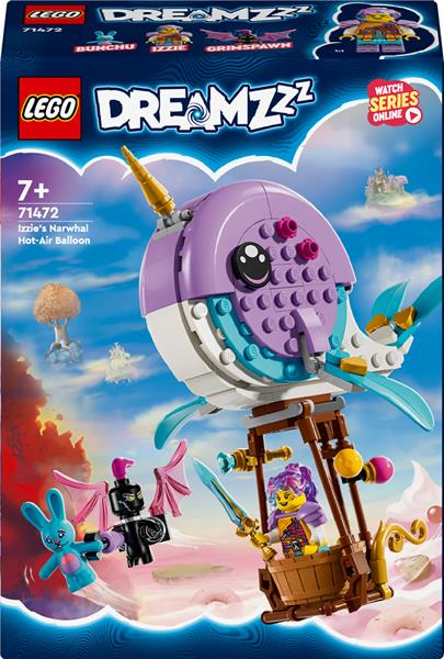 lego dreamzzz balon na ogrzane powietrze izzie 71472