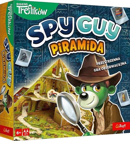 trefl gra spy guy piramida rodzina treflików 02581